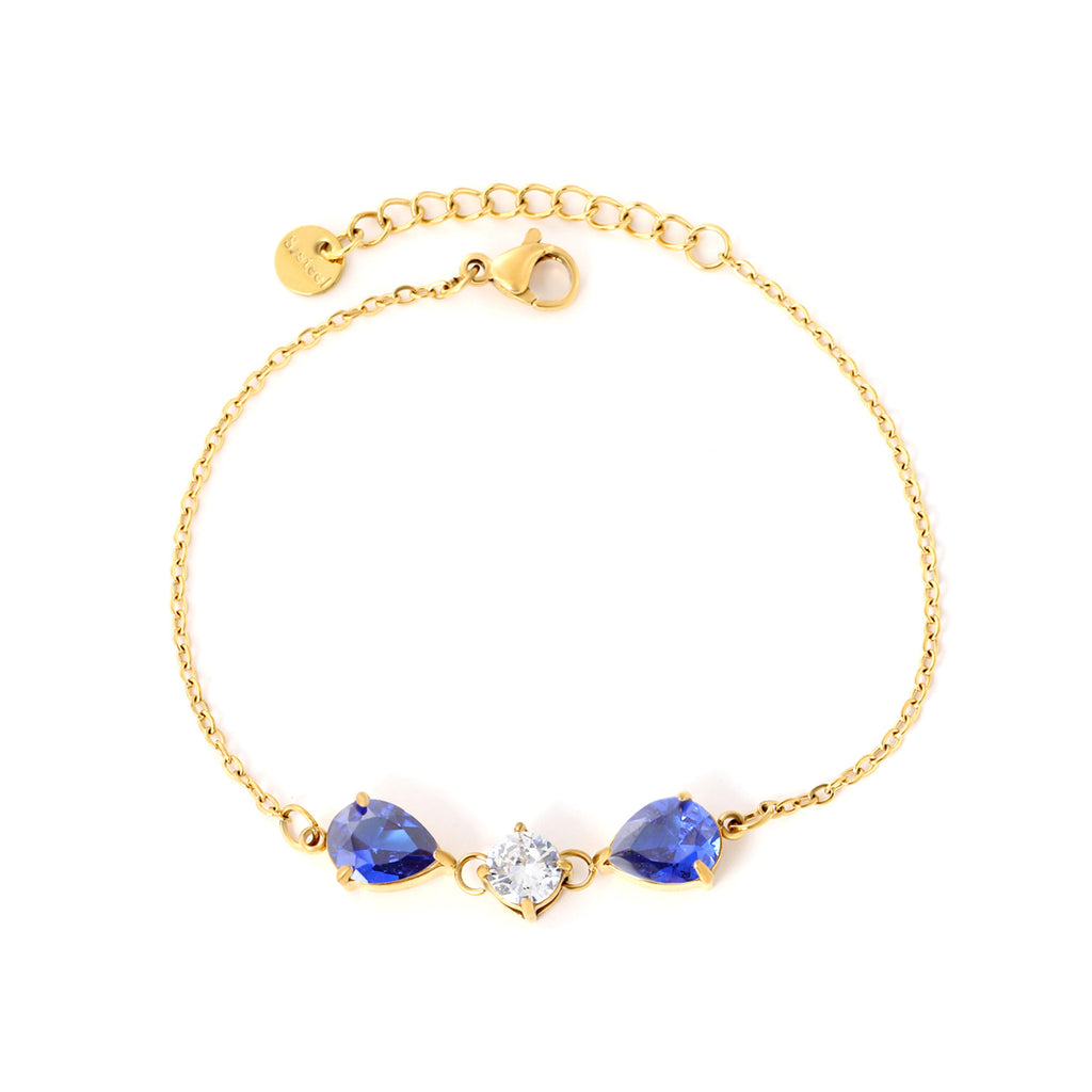 Damen Armband mit funkelnden Kristallelementen Shop Nory