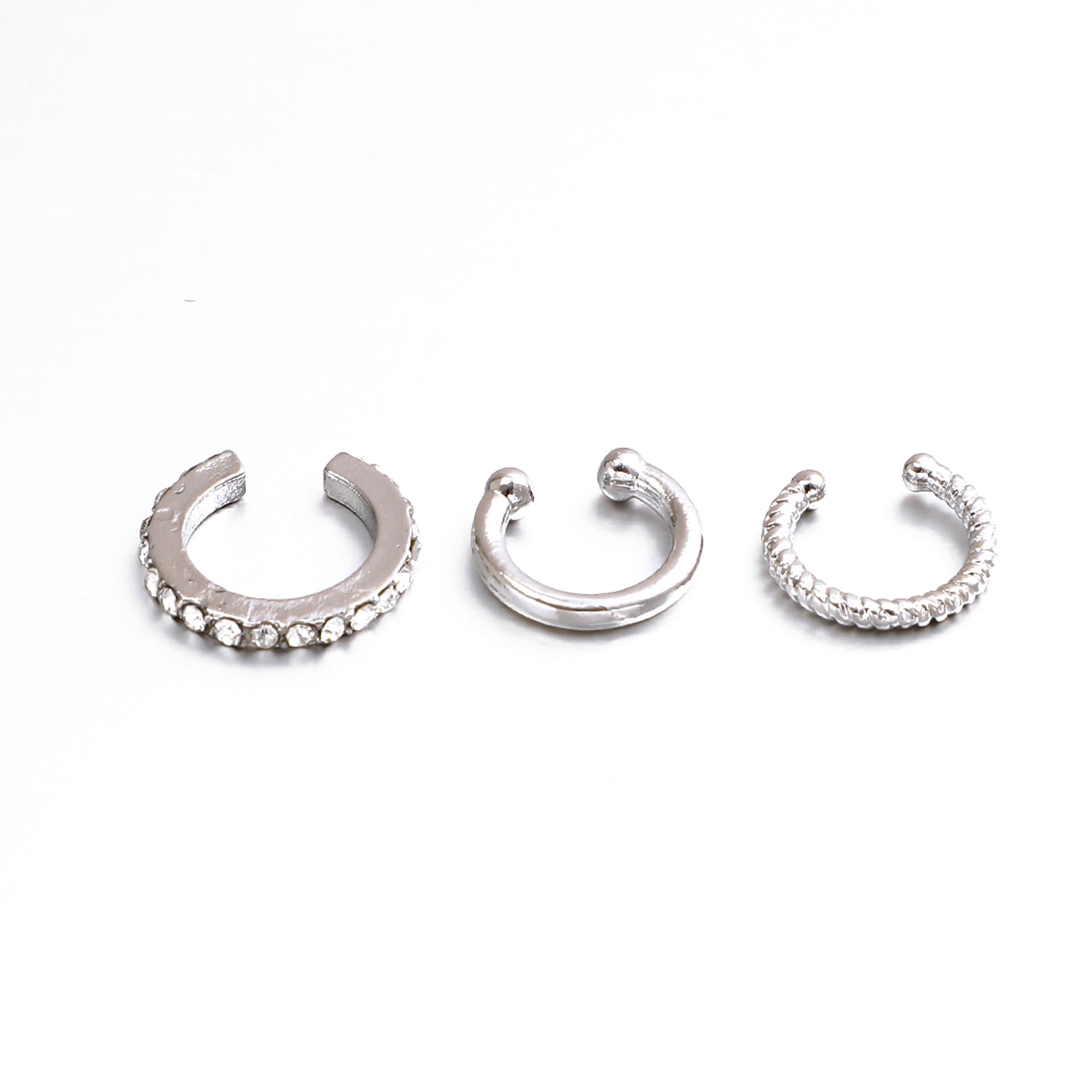 Damen Ohrcuff Set mit funkelnden Kristallen und elegantem Design Shop Nory