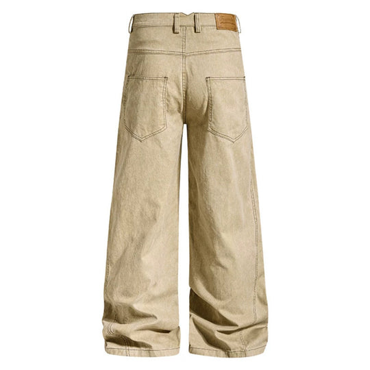 Damen High‑Waist Maritim inspirierte weite Bundhose mit dekorativer Kordel‑Schnürung Shop Nory