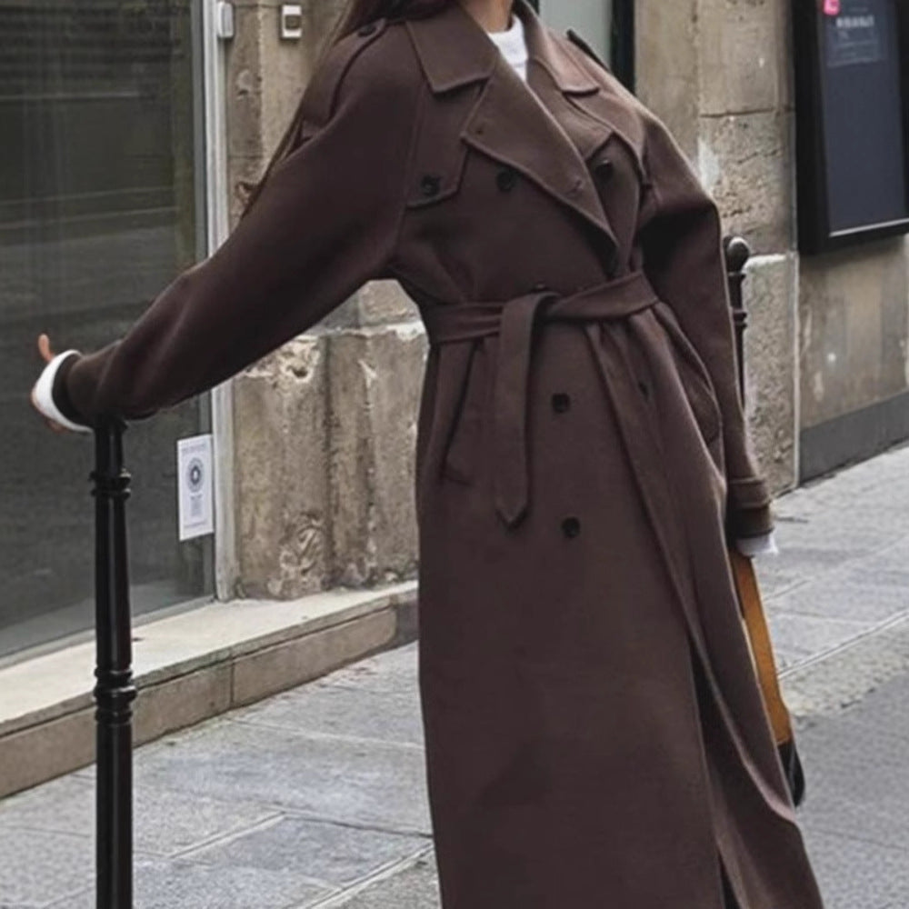 Damen oversized Wollmantel Shop Nory