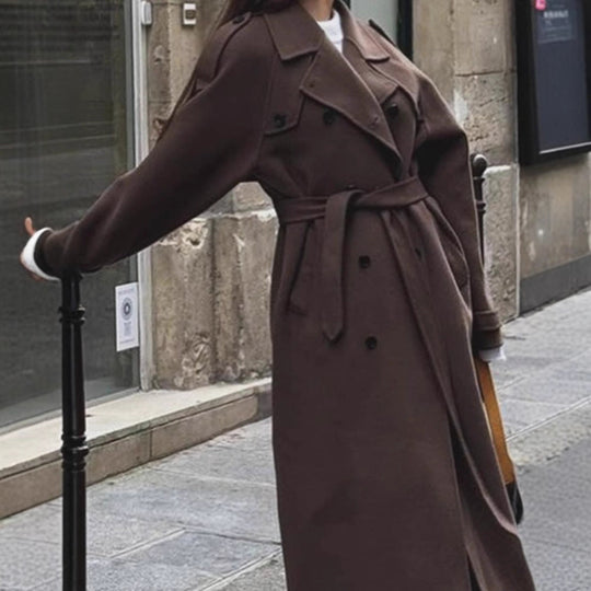 Damen oversized Wollmantel Shop Nory