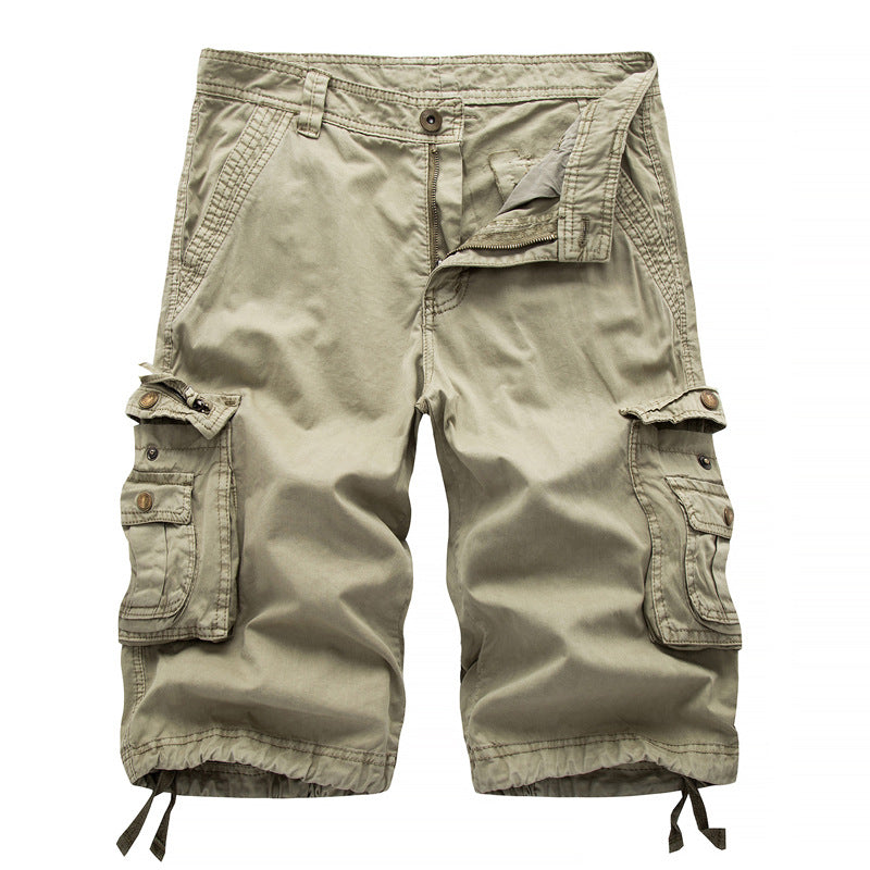 Herren Multi-Taschen Cargo-Shorts