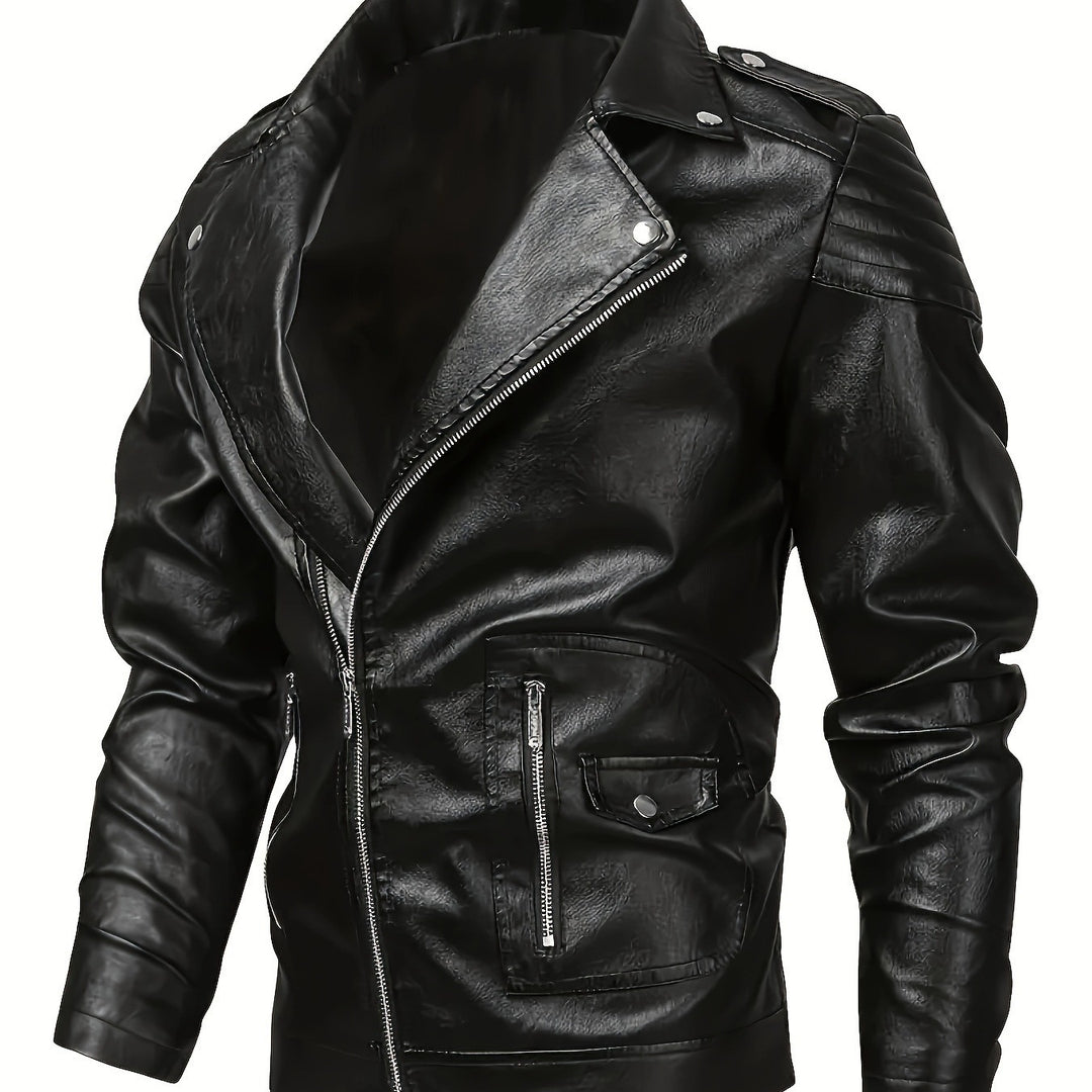 Herren Biker-Lederjacke Shop Nory