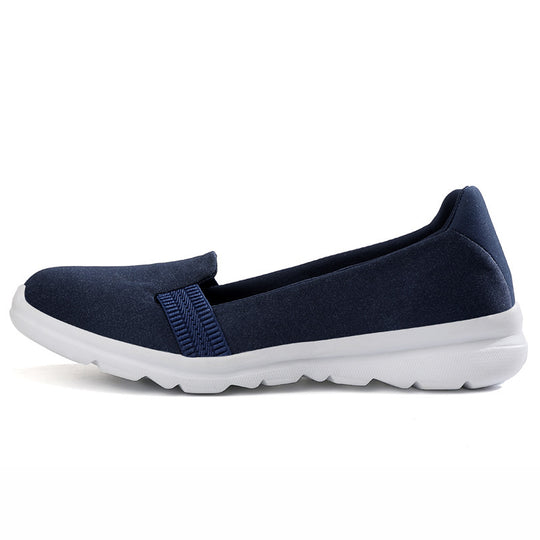 Damen Leichter Strick-Slipper mit elastischem Einstieg und gedämpfter Komfortsohle Shopy Nory