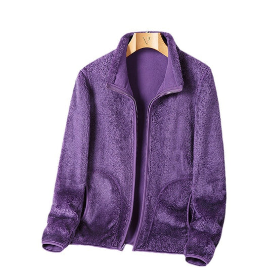 Damen Fleecejacke mit hohem Kragen Shop Nory