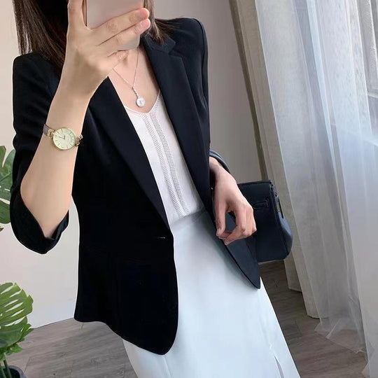 Damen Eleganter Blazer mit kurzem Arm Shop Nory
