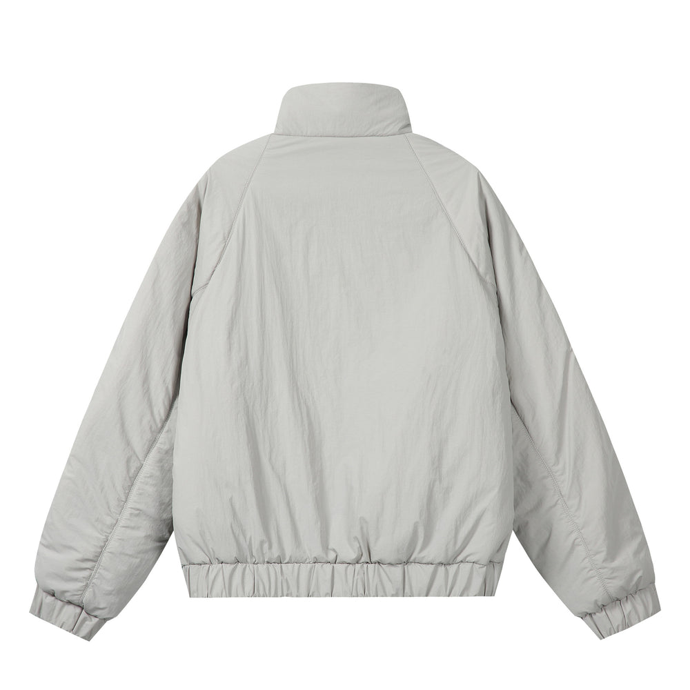 Unisex Boxy-wattierte Kurzjacke mit voluminösem Funnelkragen Shop Nory