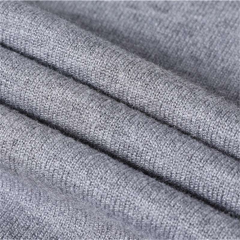 Herren modischer Rollkragenpullover aus feiner Merinowolle