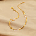 Frauen geschichtete Kettenarmband Shop Nory