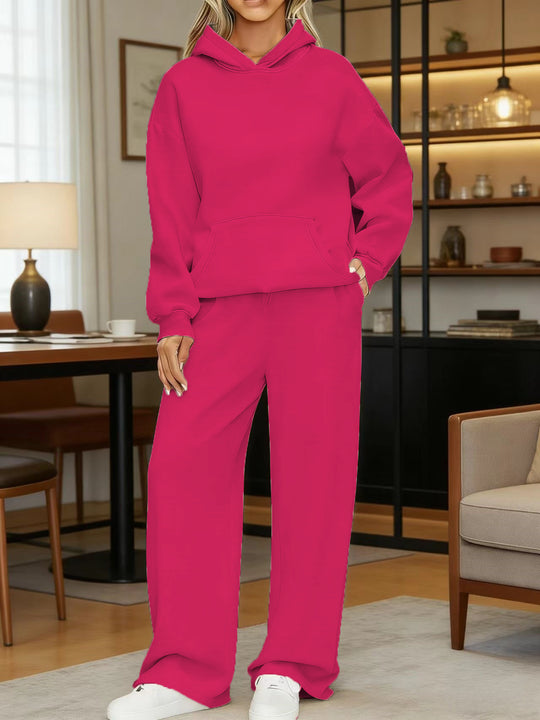 Damen nan kuscheliges Oversize Hoodie und weite Jogginghose Set Shop Nory