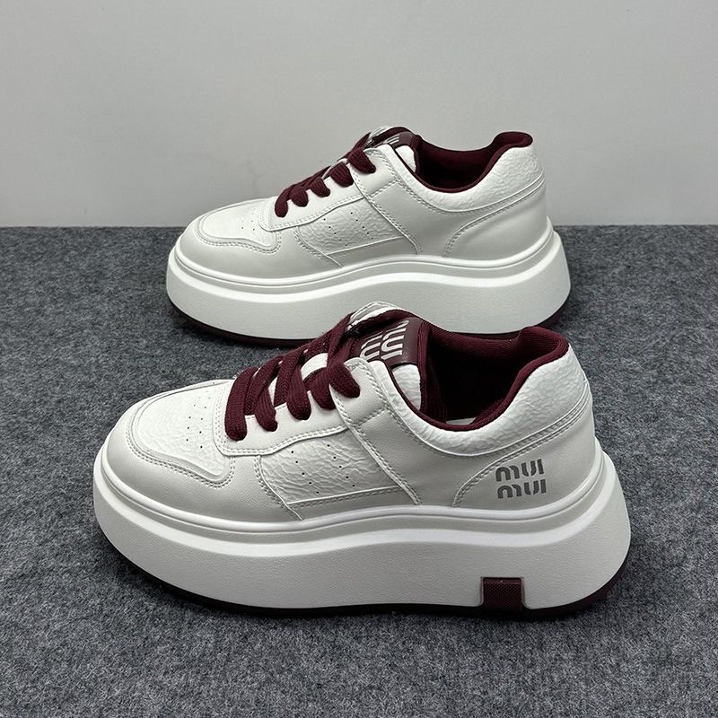 Damen komfortable Plateau-Sneaker mit innovativem Design Shopnory