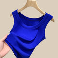Damen ärmelloses Basic-Top aus hochwertigem Material