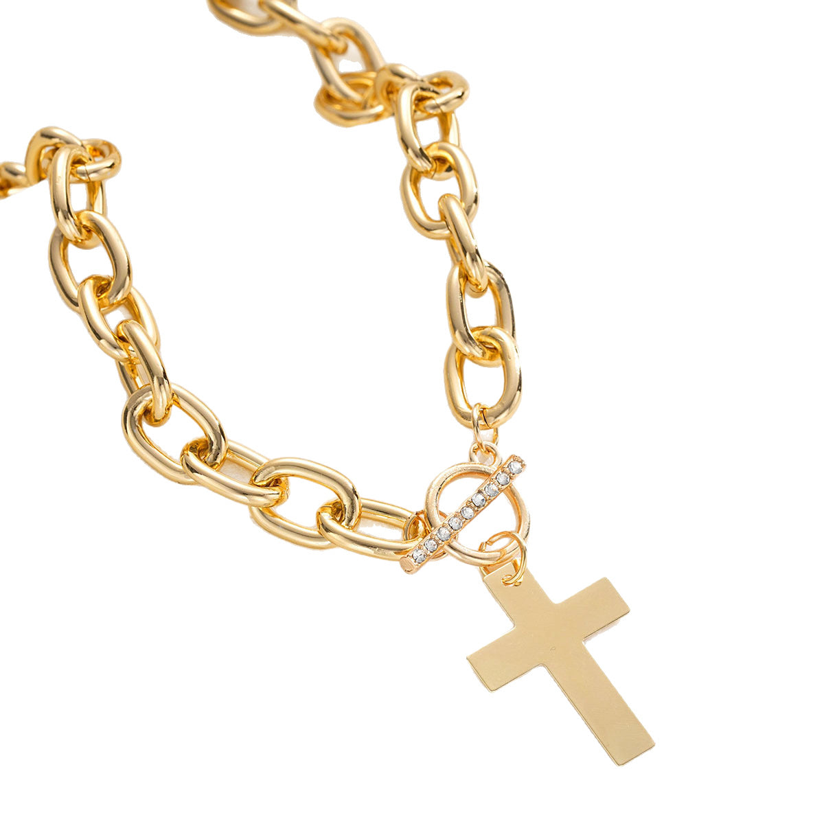Damenkette mit elegantem Kreuzanhänger Shop Nory