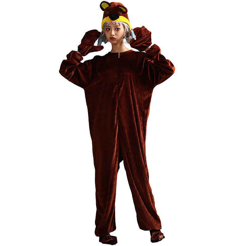 Frauen Tierkostüm aus weichem Fleece-Stoff Shop Nory