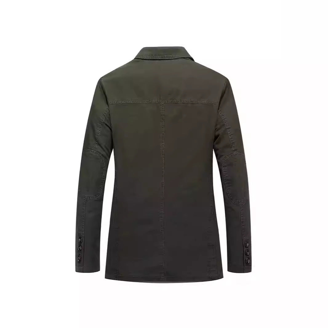 Herren Sakko im Casual-Stil mit Drei-Knopf-Front und aufgesetzten Taschen Shop Nory