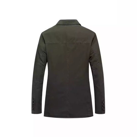 Herren Sakko im Casual-Stil mit Drei-Knopf-Front und aufgesetzten Taschen Shop Nory