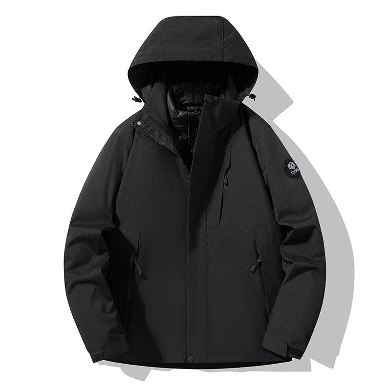 Herren Dreifach kombinierbare Funktionsjacke mit abnehmbarer Steppweste Shop Nory