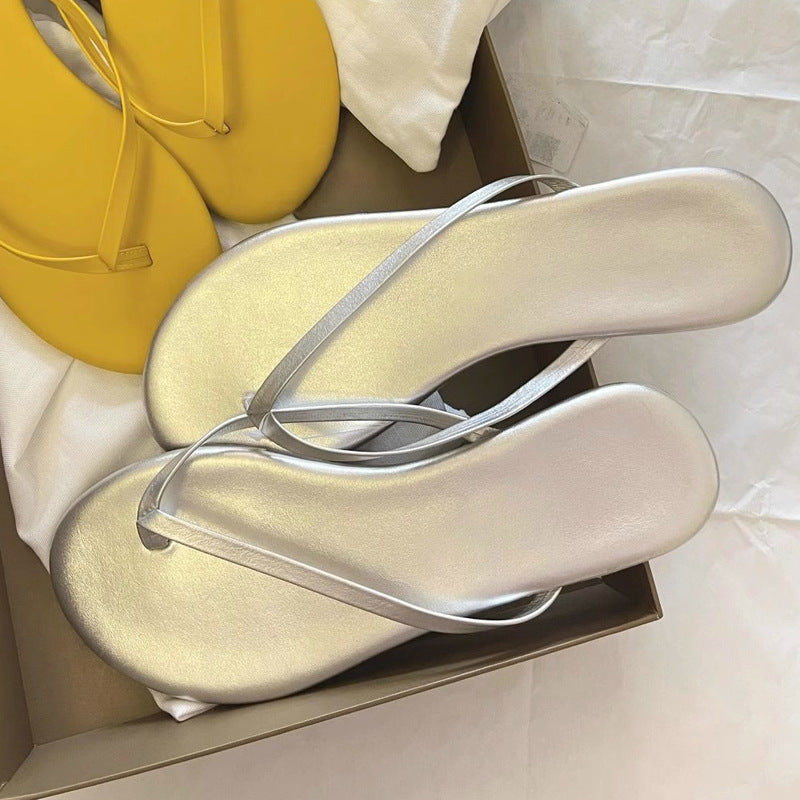 Damen Flip-Flops mit rutschfester Sohle und ergonomischer Fußbettgestaltung Shopnory