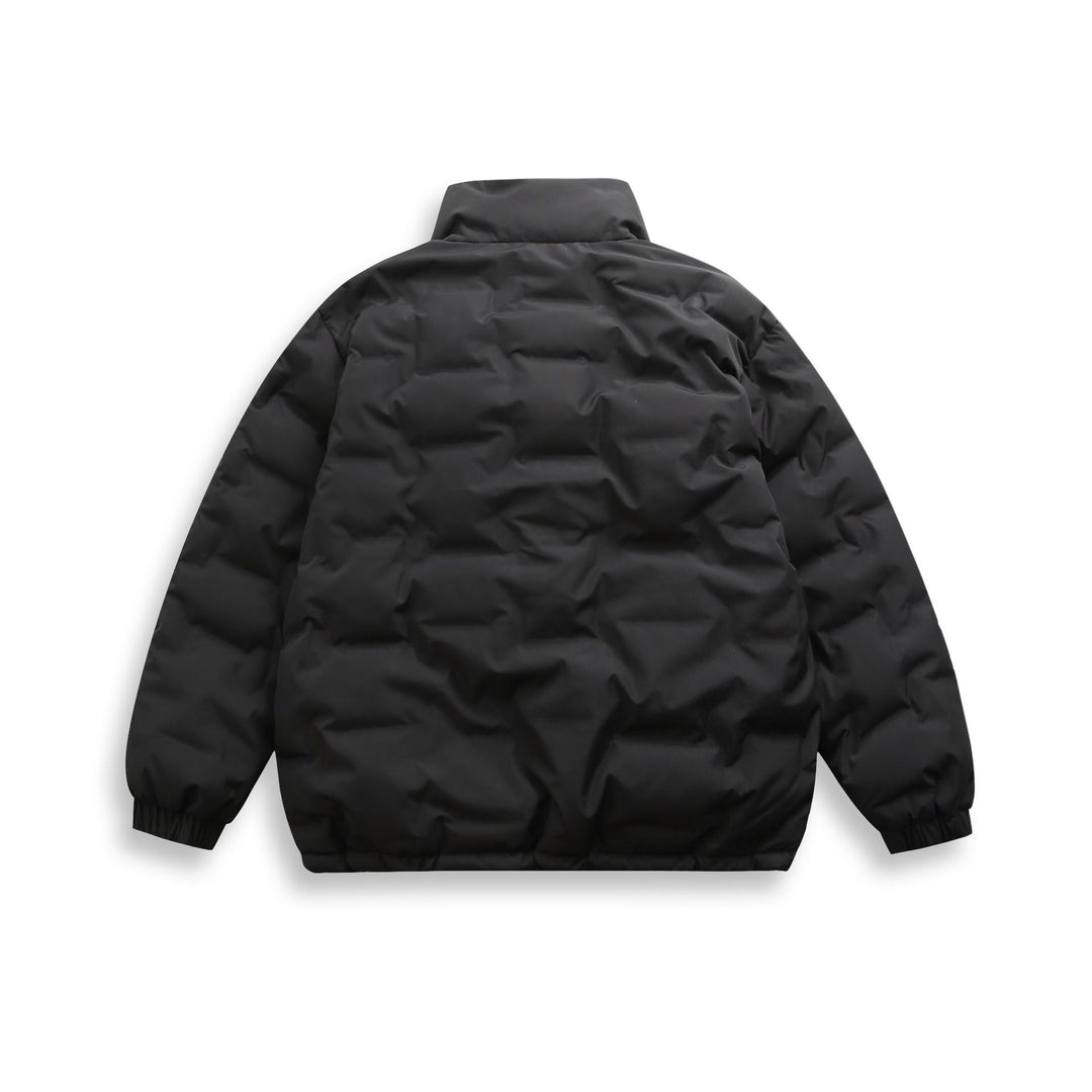 Unisex Kurz geschnittene minimalistische Thermo‑Pufferjacke mit hohem Stehkragen Shop Nory