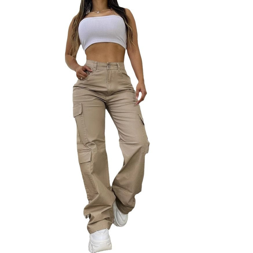 Damen Cargo-Hose mit praktischen Taschen und modernem Schnitt