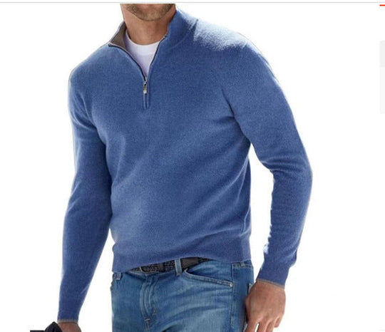 Merino Herren V-Ausschnitt Pullover