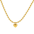 Damen Herz Charm Perlen Halskette Shop Nory