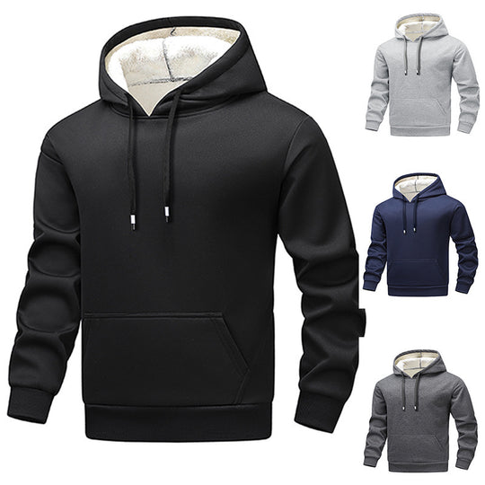 Herren gemütlicher Kapuzenpullover mit kuscheligem Innenfutter Shop Nory
