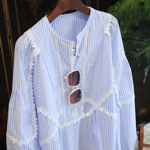 Damen Verspielte Bluse mit Rüschen-Details Shop Nory