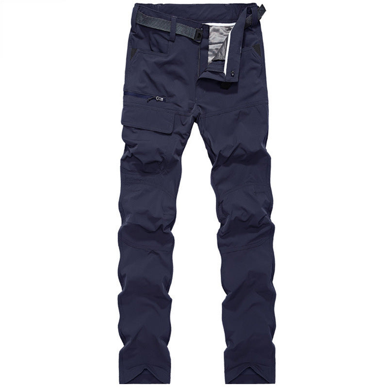 Herren Technische Trekking-Cargohose mit vorgeformten Knien und integrierter Gürtel-Lösung Shop Nory