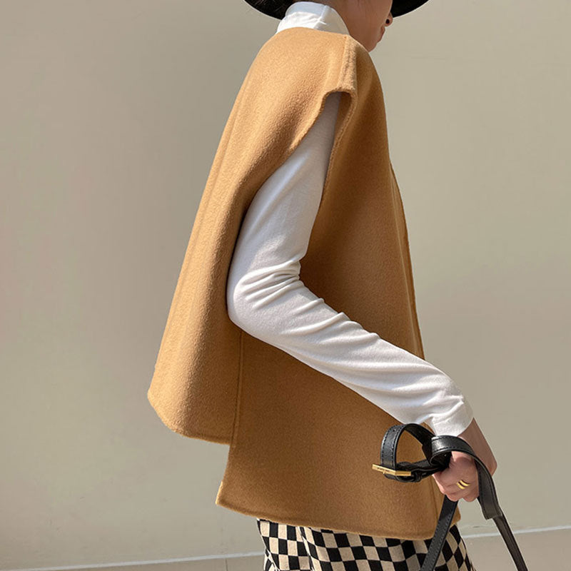 Damen Modische Oversized Weste Shop Nory