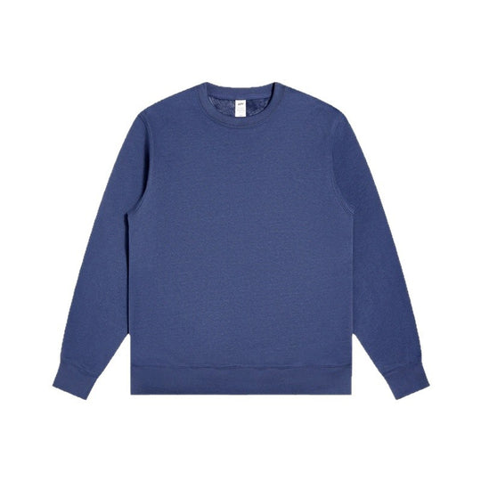 Unisex Minimalistisches Baumwoll-Sweatshirt mit Rundhals, Rippbündchen & Relaxed Fit Shop Nory