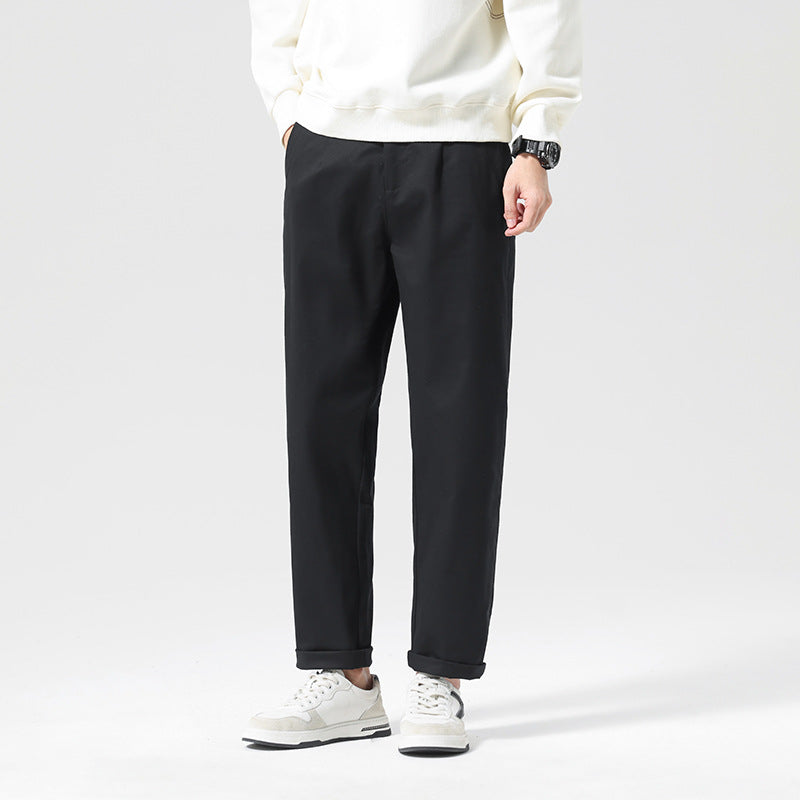 Herren Moderne Relaxed‑Fit Freizeit‑Chino mit leichtem Stretch und umgeschlagenem Saum Shop Nory