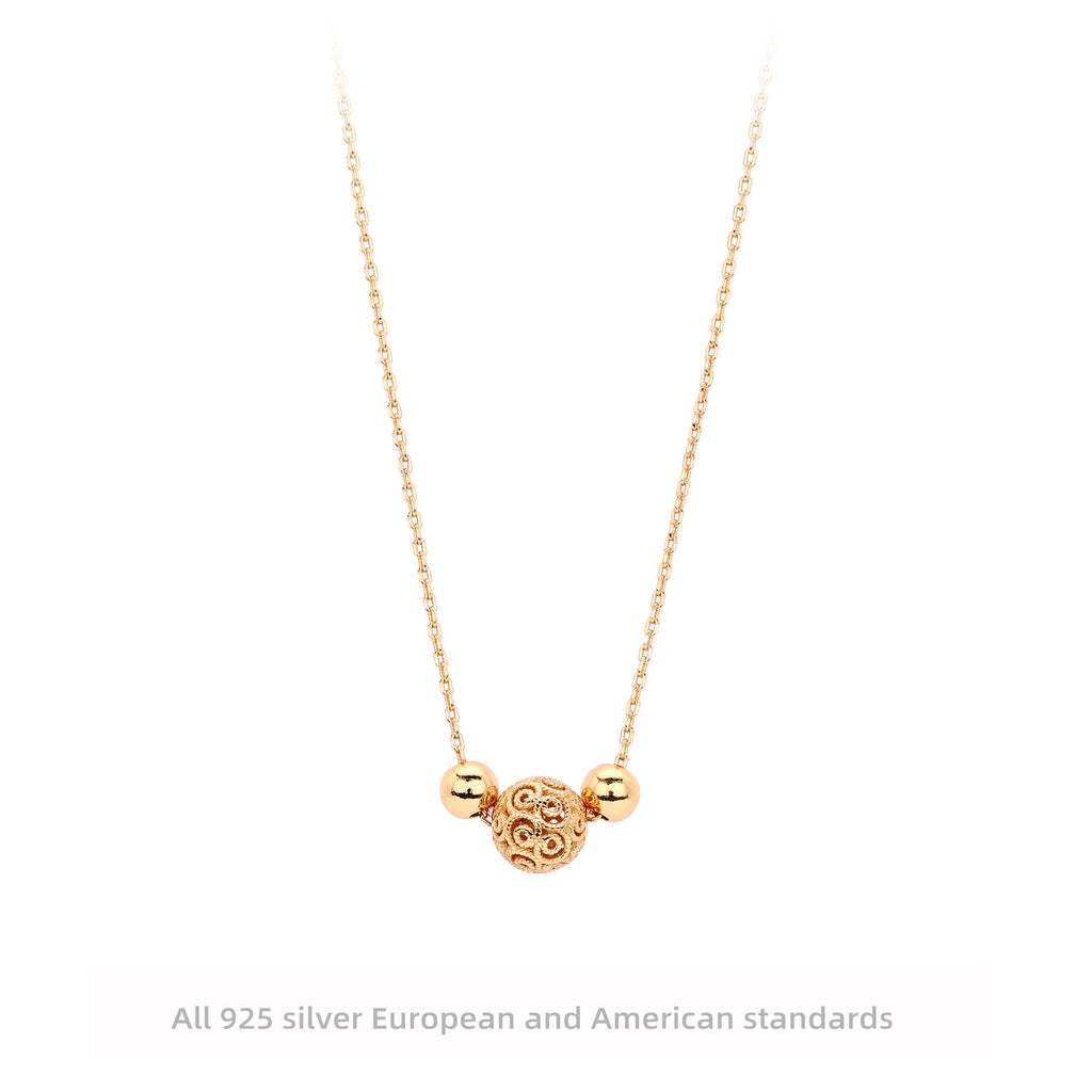 Damen Halskette mit filigranem Anhänger und verstellbarem Kettendesign Shop Nory