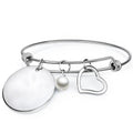 Damen Armreif mit personalisierbarem Anhänger und elegantem Design Shop Nory