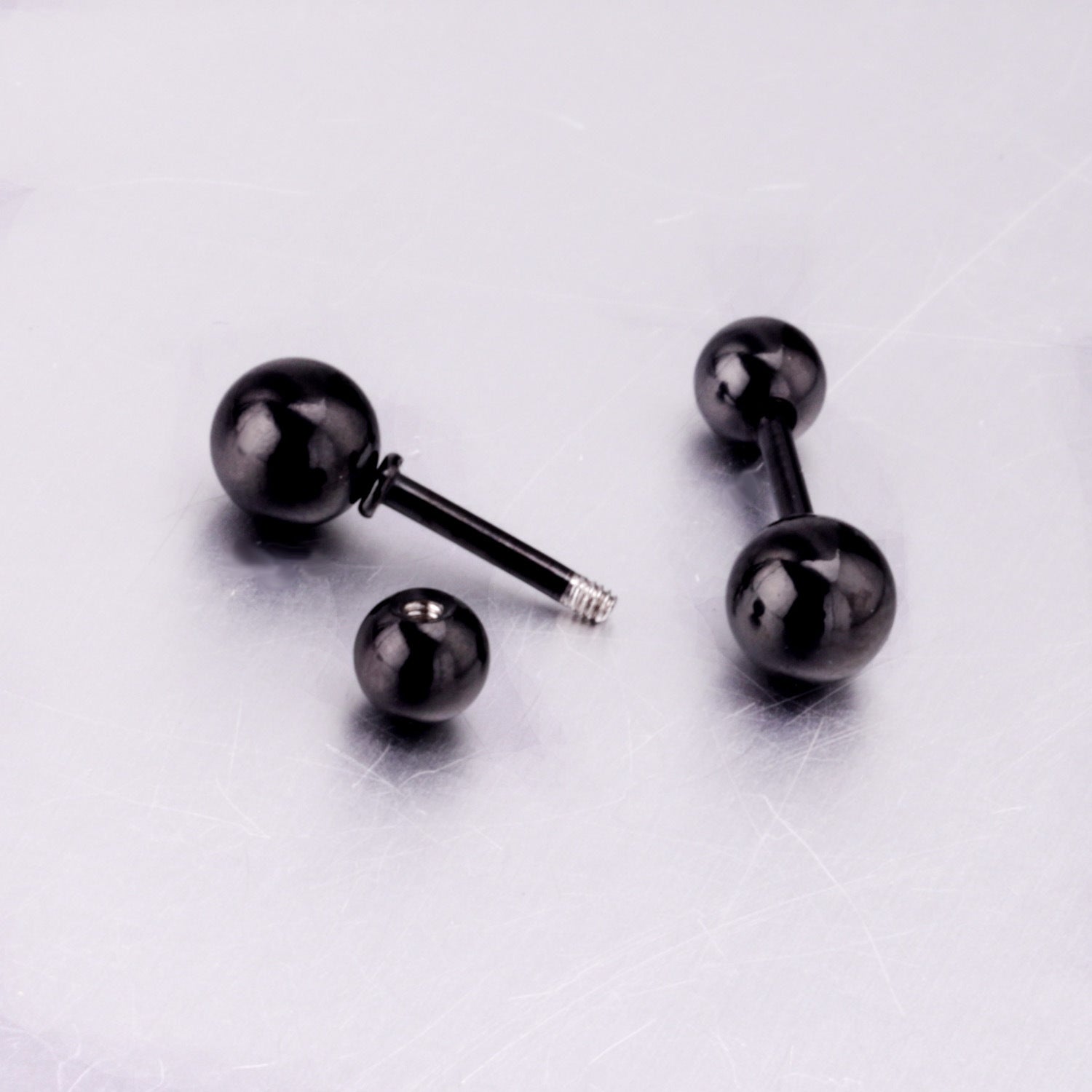 Damen Piercing mit austauschbaren Kugel-Anhängern Shop Nory