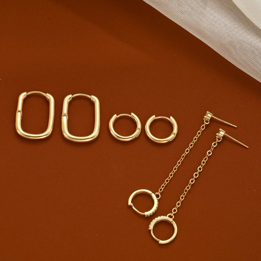 Damen Ohrringe Set mit einzigartigen Designs und verführerischen Akzenten Shop Nory