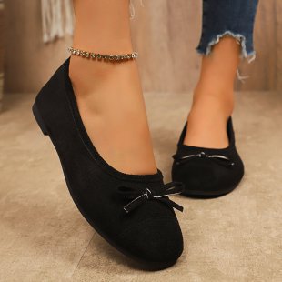 Damen Ballerinas mit zartem Schleifen-Design