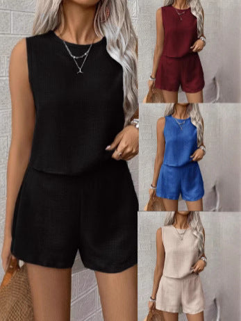 Damen Komfortables Set aus Top und Shorts