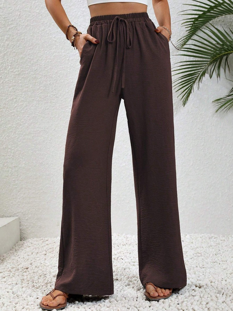 Damen weite Palazzo-Hosen