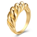 Damen moderner Wellenring aus hochwertigem Material Shop Nory