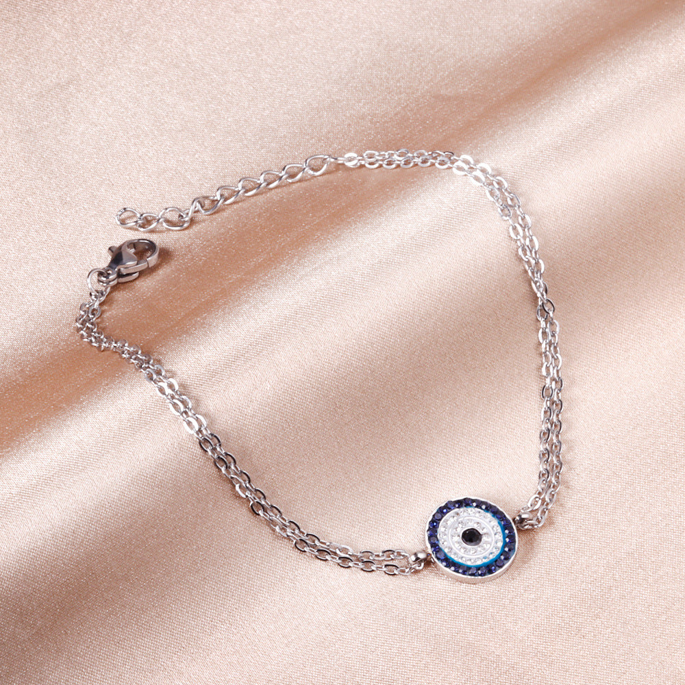 Damen Armband mit funkelnden Zirkonia-Akzenten und zeitgemäßem Design Shop Nory