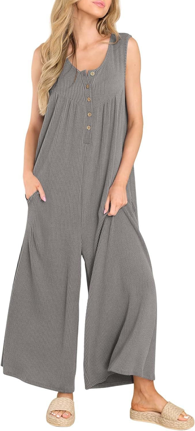 Damen lässiger Jumpsuit