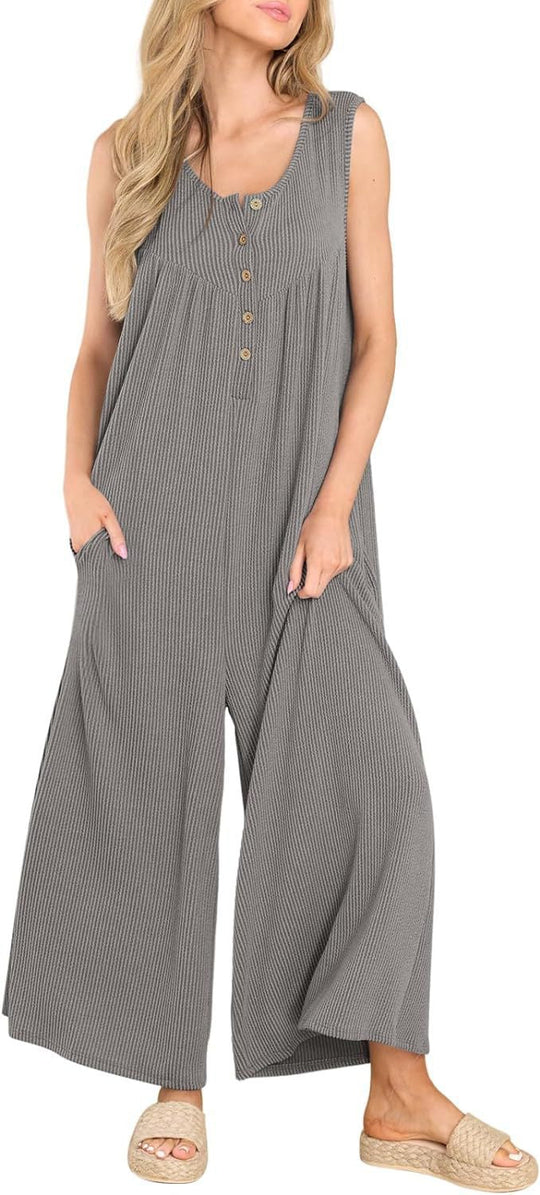 Damen lässiger Jumpsuit