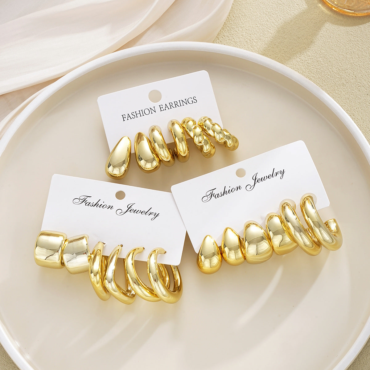 Damen Schmuck Ohrringe Set Shop Nory