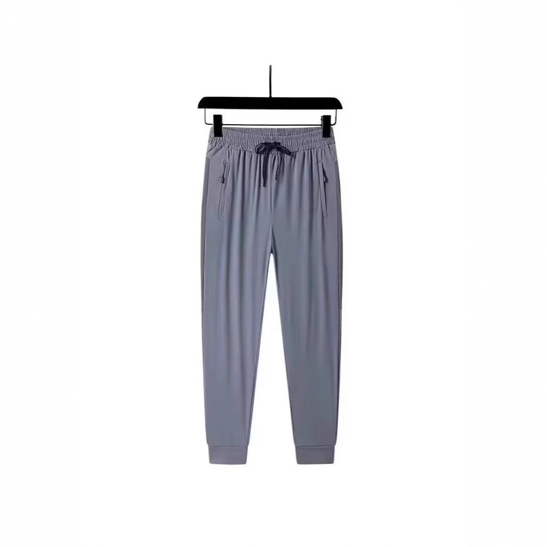 Herren Sportliche Jogginghose mit Reißverschluss und elastischem Bund Shop Nory
