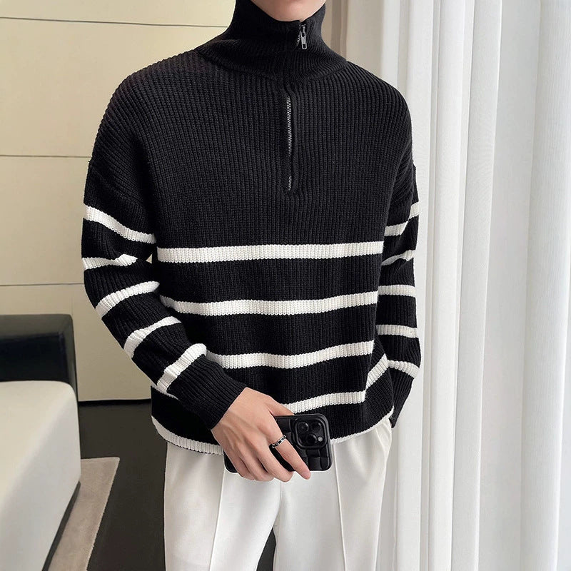 Damen Oversized Pullover mit Reißverschluss Shop Nory