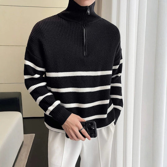 Damen Oversized Pullover mit Reißverschluss Shop Nory
