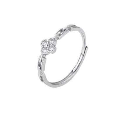 Damen feiner Ring mit elegantem Zirkonia-Akzent Shop Nory