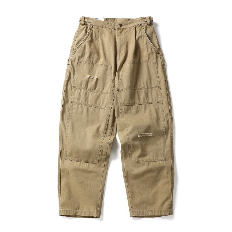 Herren Utility-Cargo-Hose im Baggy‑Workwear‑Stil Shop Nory