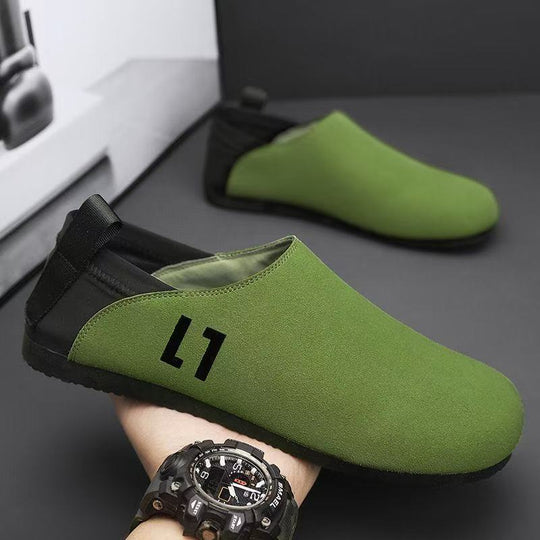 Herren Leichter Slip-On-Freizeitschuh mit elastischem Fersenriegel und flexibler Gummilaufsohle Shop Nory